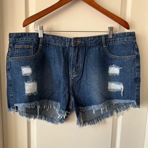 Plus size shorts